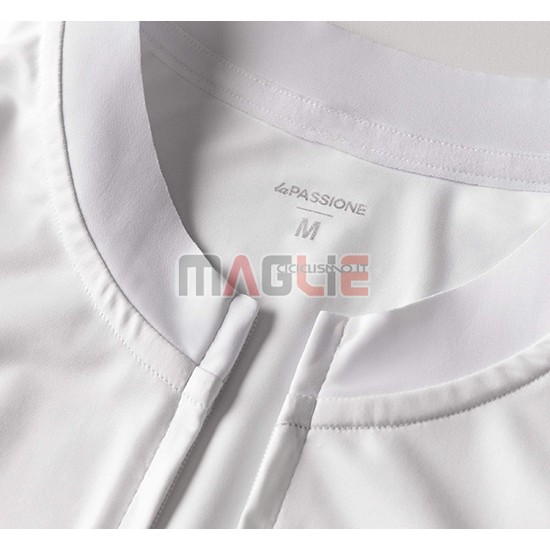 Maglia La Passione Manica Corta 2019 Bianco Rosso Blu - Clicca l'immagine per chiudere